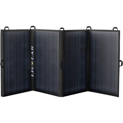 পোর্টেবল 60W ভাঁজ সৌর প্যানেল চার্জার কিট USB ডিভাইসের জন্য রিচার্জেবল ব্যাগ