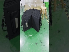 বহিরঙ্গন সৌর প্যানেল চার্জার 21.6V ওপেন সার্কিট ভোল্টেজ অন-দ্য-গু পাওয়ার সাপ্লাই জন্য একক স্ফটিক সেল